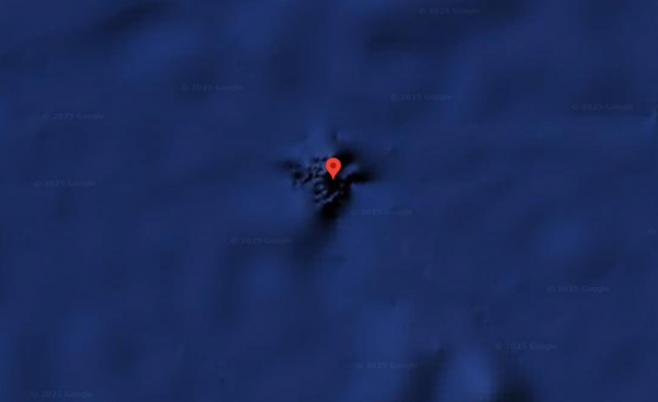 Что находится в точке с координатами 0,0 на Земле?